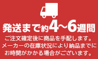 発送まで4～6週間