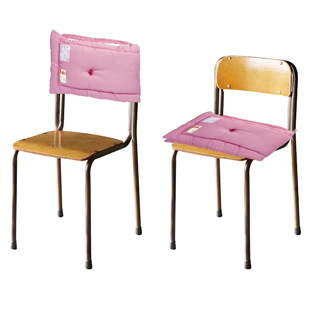 子供用防災ずきん KZ002 イメージ（椅子取付） 300x300