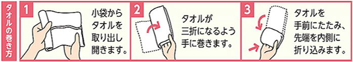 ウェットタオルワイド
