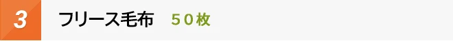 圧縮フリース毛布 50枚