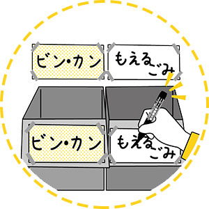 防災備蓄用マーカー