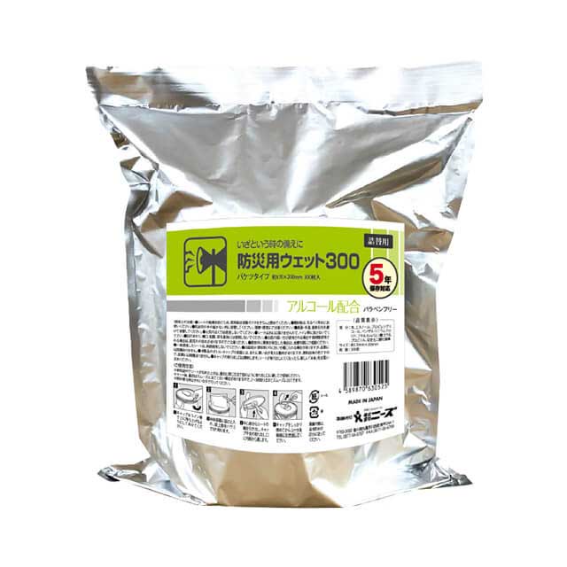 防災ウェット300 バケツタイプ 詰替え用