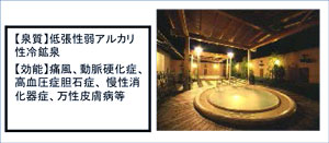 島根県金城温泉水