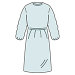 キレイ・キット　防護エプロン