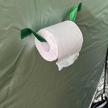 マルチdeテント　トイレットペーパーホルダー付き