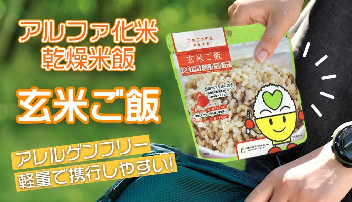 希望食品　アルファ化米　玄米ご飯
