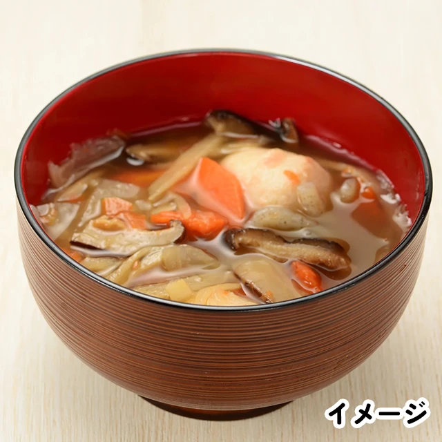 美味しい防災食　けんちん汁