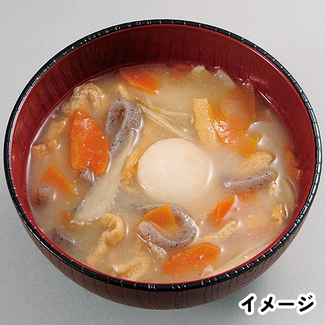 美味しい防災食　豚汁