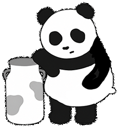 パンダ　イラスト