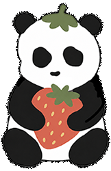 パンダ　イラスト