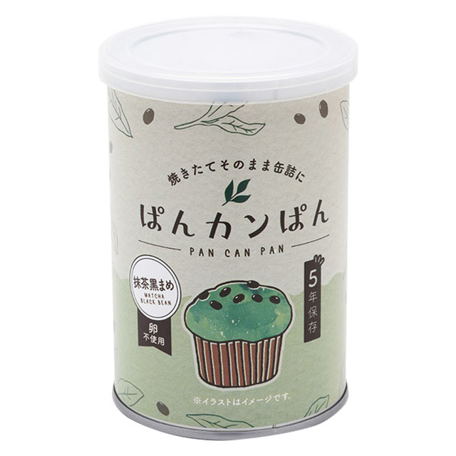 ぱんカンぱん　抹茶黒まめ
