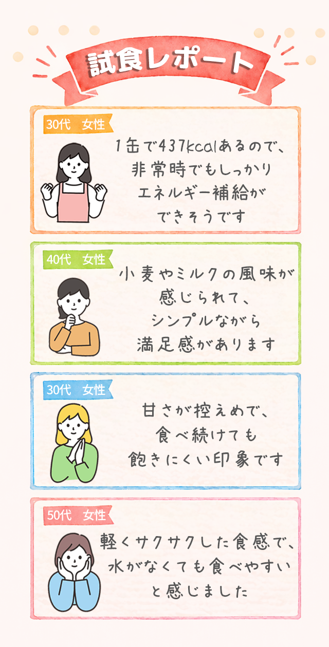 試食レポートSP