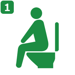 トイレ急便使用方法