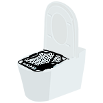 トイレセット　イラスト