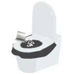 トイレセット　イラスト